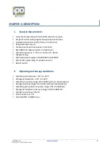 Preview for 9 page of IPO Technologie FUTURA 21WQP Manual