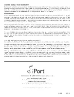 Preview for 8 page of iPort CM-IW2000 V2 Instruction Manual