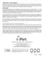 Preview for 8 page of iPort CM-IW2000 Instruction Manual