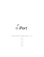 iPort FS-1 Instruction Manual preview