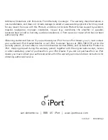 Preview for 16 page of iPort FS-21 Instruction Manual