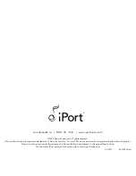 Предварительный просмотр 20 страницы iPort IW-20 Instruction Manual