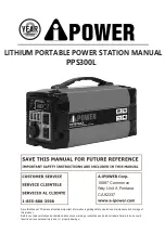 iPower PPS300L Manual preview