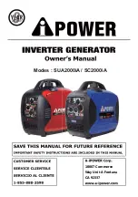 Предварительный просмотр 1 страницы iPower SC2000iA Owner'S Manual