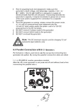 Предварительный просмотр 30 страницы iPower SC2000iA Owner'S Manual