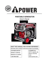 Preview for 1 page of iPower SUA12000E Owner'S Manual