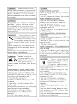 Preview for 4 page of iPower SUA12000E Owner'S Manual