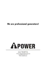 Preview for 30 page of iPower SUA12000E Owner'S Manual