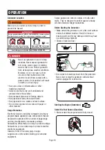 Preview for 20 page of iPower SUA12000ED Owner'S Manual