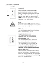 Предварительный просмотр 20 страницы iPower SUA2000iD Owner'S Manual