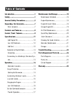 Preview for 2 page of iPower SUA3800i Owner'S Manual