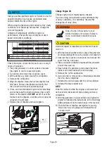 Preview for 21 page of iPower SUA3800i Owner'S Manual