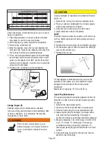 Preview for 20 page of iPower SUA4500 Owner'S Manual