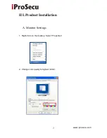 Preview for 7 page of iProSecu iDC-7ACD User Manual