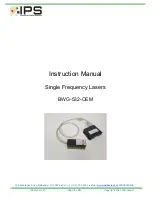 Предварительный просмотр 1 страницы IPS BWG-532-OEM Instruction Manual