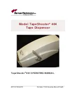 IPS TapeShooter 404 Operating Manual предпросмотр