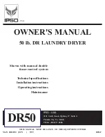 IPSO DR50 Owner'S Manual предпросмотр