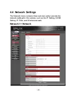 Preview for 27 page of IPUX ICS1330 Installation Manual