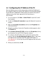 Preview for 16 page of IPUX ICS303C Advanced Installation Manual