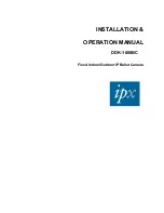 IPX DDK-1800BC Installation And Operation Manual preview