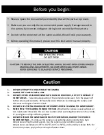 Preview for 2 page of IQ CCTV IQC600D User Manual