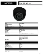 Preview for 4 page of IQ CCTV IQC600D User Manual