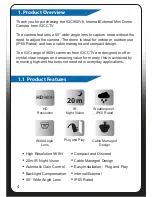 Preview for 4 page of IQ CCTV IQC960V-K User Manual