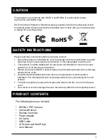 Preview for 3 page of IQ CCTV ROOM-I User Manual