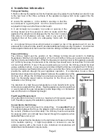 Предварительный просмотр 5 страницы IQ Design Joule Installation & Operating Instructions Manual