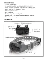 Предварительный просмотр 3 страницы iQ Pet No Bark Collar Owner'S Manual