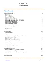 Preview for 1 page of IQ Power Tools iQMS362 Repair Manual