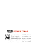 Preview for 37 page of IQ Power Tools iQTS244-230V CE Operator'S Manual