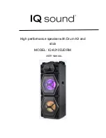 IQ Sound IQ-8210DJDRM User Manual preview