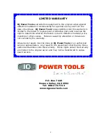 Preview for 8 page of IQ 2003 S User Manual