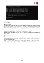 Предварительный просмотр 22 страницы IQ CV810 User Manual