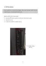 Preview for 8 page of IQ IQTouch TB1000 User Manual