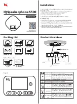 IQ S500 Quick Manual preview