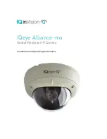 Iqinvision Alliance-mx Installation And Operating Instructions Manual preview