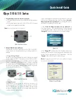 Preview for 1 page of Iqinvision IQ510-V3 Quick Install Manual