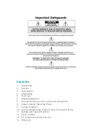 Preview for 2 page of Iqinvision IQA3xNE Series Installation And Operating Instructions Manual