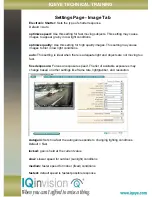 Preview for 9 page of Iqinvision IQeye 7 Series Technical Training Manual