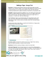 Preview for 11 page of Iqinvision IQeye 7 Series Technical Training Manual