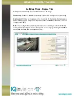 Preview for 12 page of Iqinvision IQeye 7 Series Technical Training Manual