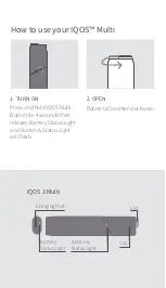 Предварительный просмотр 2 страницы iQOS 3 MULTI User Manual