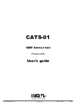 IQRF CATS-01 User Manual preview