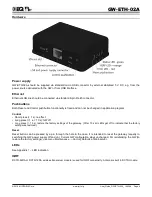 Предварительный просмотр 4 страницы IQRF GW-ETH-02A User Manual