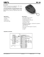 Предварительный просмотр 2 страницы IQRF RC-04 User Manual