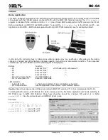 Предварительный просмотр 4 страницы IQRF RC-04 User Manual