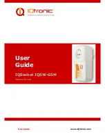 Preview for 1 page of iQtronic IQSocket IQSW-GSM User Manual