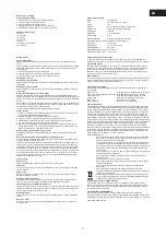 Preview for 3 page of Iqua 603 SUN User Manual